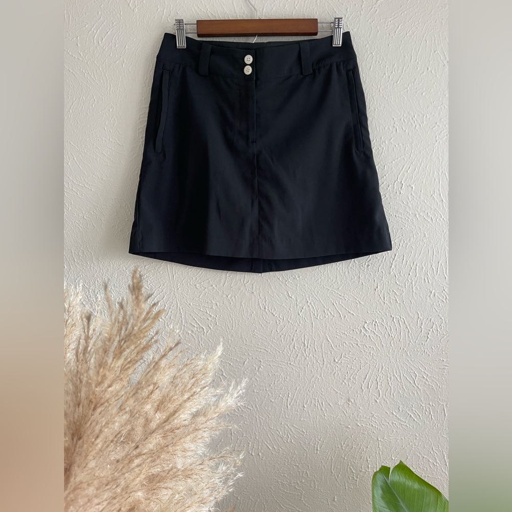 Nike Black Skirt with built in shorts